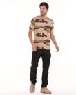 Yakasız Kısa Kol Erkek T-Shirt Jambaar (Ç.KAMUFLAJ-XL)