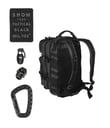 YDS MIL-TEC TACTICAL SIRT ÇANTASI (20 L) -SİYAH