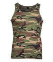 YDS MIL-TEC WOODLAND TANK TOP -KAMUFLAJLI