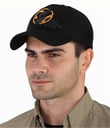 YDS TACTICAL CAP NATURE SERİSİ ŞAPKA -SİYAH KEÇİ LOGOLU