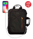 YDS TRAVEL ÇANTA USB -SİYAH