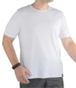 YDS TRAVEL T-SHIRT KISA KOL -BEYAZ