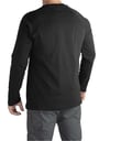 YDS TRAVEL T-SHIRT UZUN KOL -SİYAH