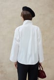 Beyaz Neva Basic Gömlek 