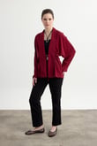 Bordo Kraşlı Kimono