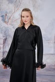 Siyah Aurora Kimono
