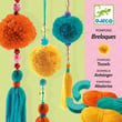 3 beads pompons*