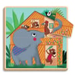 3 Layers Puzzle - Cabana