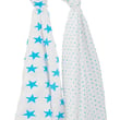 Aden Anais İkili Müslin Set/Floro Blue
