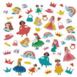 Avenir Kabartmalı Çıkartmalar - Princess