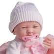 Berenguer Gerçekçi Yenidoğan Oyuncak Bebek 39 cm ve Pembe Kundak Seti