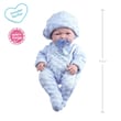 Berenguer Gerçekçi Yenidoğan Oyuncak Mini Erkek Bebek 24 cm - Mavi