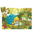 Djeco Dekoratif Puzzle 24 Parça/Snail Goes Plant Picking