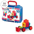Bristle Blocks Yapı Oyuncakları - İnşaat - 50 Parça