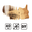 Cartonic 3D Puzzle - BULLDOG