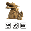 Cartonic 3D Puzzle - DRAGON