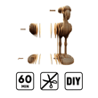 Cartonic 3D Puzzle - FLAMINGO
