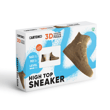 Cartonic 3D Puzzle - HIGH TOP SNEAKER
