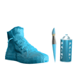 Cartonic 3D Puzzle - HIGH TOP SNEAKER