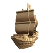 Cartonic 3D Puzzle - PIRATE SHIP