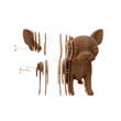 Cartonic 3D Puzzle - PUPPIES TRIO