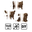 Cartonic 3D Puzzle - PUPPIES TRIO