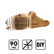 Cartonic 3D Puzzle - SNEAKER