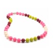 Chewbeads Diş Kaşıyıcı-Bleecker Kolye/Pembe
