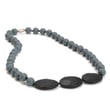 Chewbeads Diş Kaşıyıcı-Greenwich Kolye/Gri