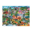 Crocodile Creek Aile Puzzle - 1000 Parça - Dünya Kolajı