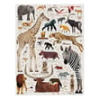Crocodile Creek Aile Puzzle - 750 Parça - Afrika Hayvanları Dünyası