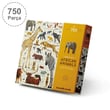 Crocodile Creek Aile Puzzle - 750 Parça - Afrika Hayvanları Dünyası