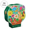 Crocodile Creek Dekoratif Puzzle - 36 Parça - Garden Friends