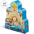 Crocodile Creek Dekoratif Puzzle - 48 Parça - Day at the Beach