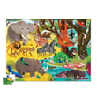 Crocodile Creek Dekoratif Puzzle - 72 Parça - Wild Safari