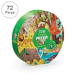 Crocodile Creek Dekoratif Puzzle - 72 Parça - Wild Safari