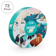 Crocodile Creek Dekoratif Puzzle - 72 Parça - Arctic Animals