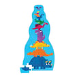 Crocodile Creek Dev Kule Puzzle - 30 Parça - Dinozor