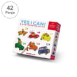 Crocodile Creek İlerleyen Puzzle - Yes I Can! - Arabalar ve Kamyonlar