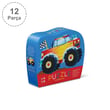 Crocodile Creek Mini Puzzle - 12 Parça - Monster Truck