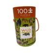 Crocodile Creek Puzzle - 100 Parça - Vahşi Hayvanlar