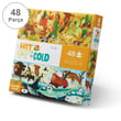 Crocodile Creek  Puzzle - 48  Parça - Hayvanlar Alemi - Sıcak+ Soğuk