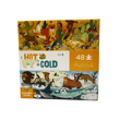 Crocodile Creek  Puzzle - 48  Parça - Hayvanlar Alemi - Sıcak+Soğuk