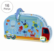 Djeco Dekoratif Puzzle 16 Parça/The Aquarium