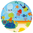 Djeco Dekoratif Puzzle 16 Parça/The Aquarium