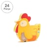 Djeco Dekoratif Puzzle 24 Parça/Cock-A-Doodle-Doo!