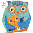 Djeco Dekoratif Puzzle 24 Parça/Hello Owl