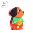 Djeco Dekoratif Puzzle 24 Parça/Woof Woof !