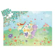 Djeco Dekoratif Puzzle 36 Parça/ Silhouette The Princess Of Spring
