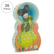 Djeco Dekoratif Puzzle 36 Parça/Japon Prenses